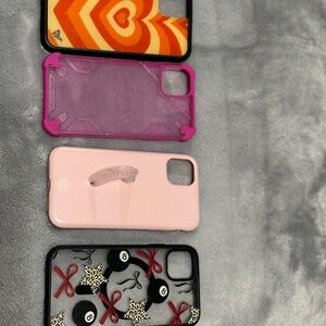 iphone 11 phone cases • All 5 • Used but in good condition